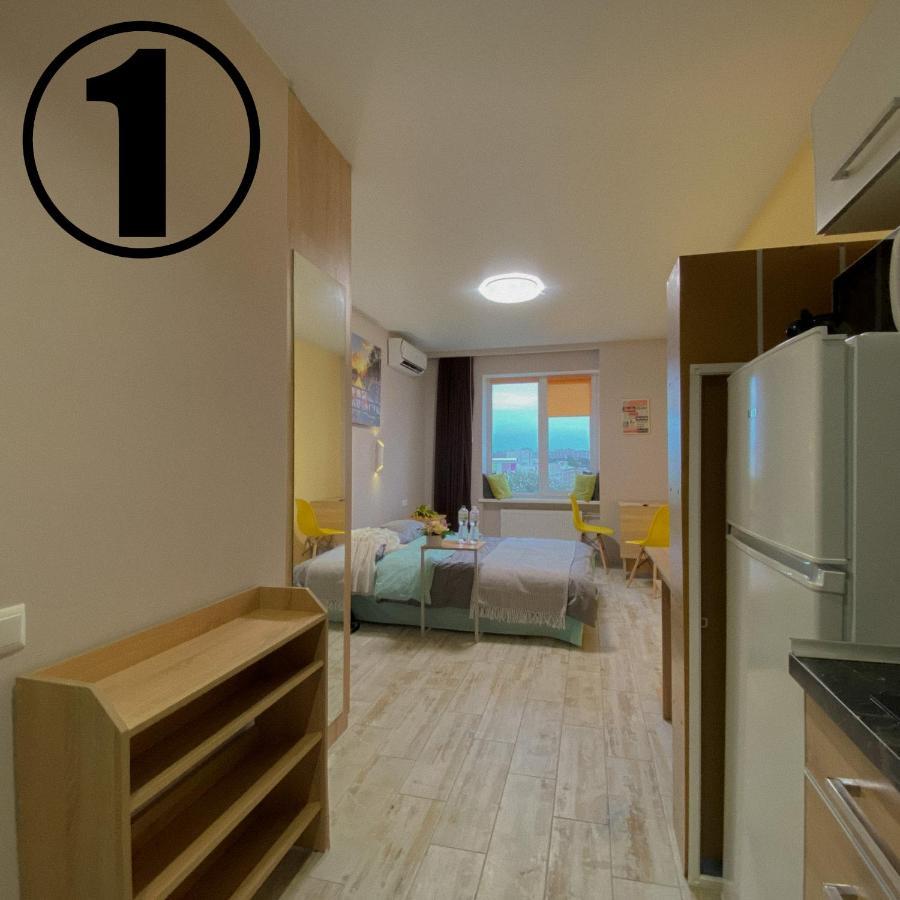 Studio Aparment Kharkiv Bagian luar foto