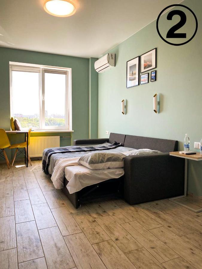 Studio Aparment Kharkiv Bagian luar foto